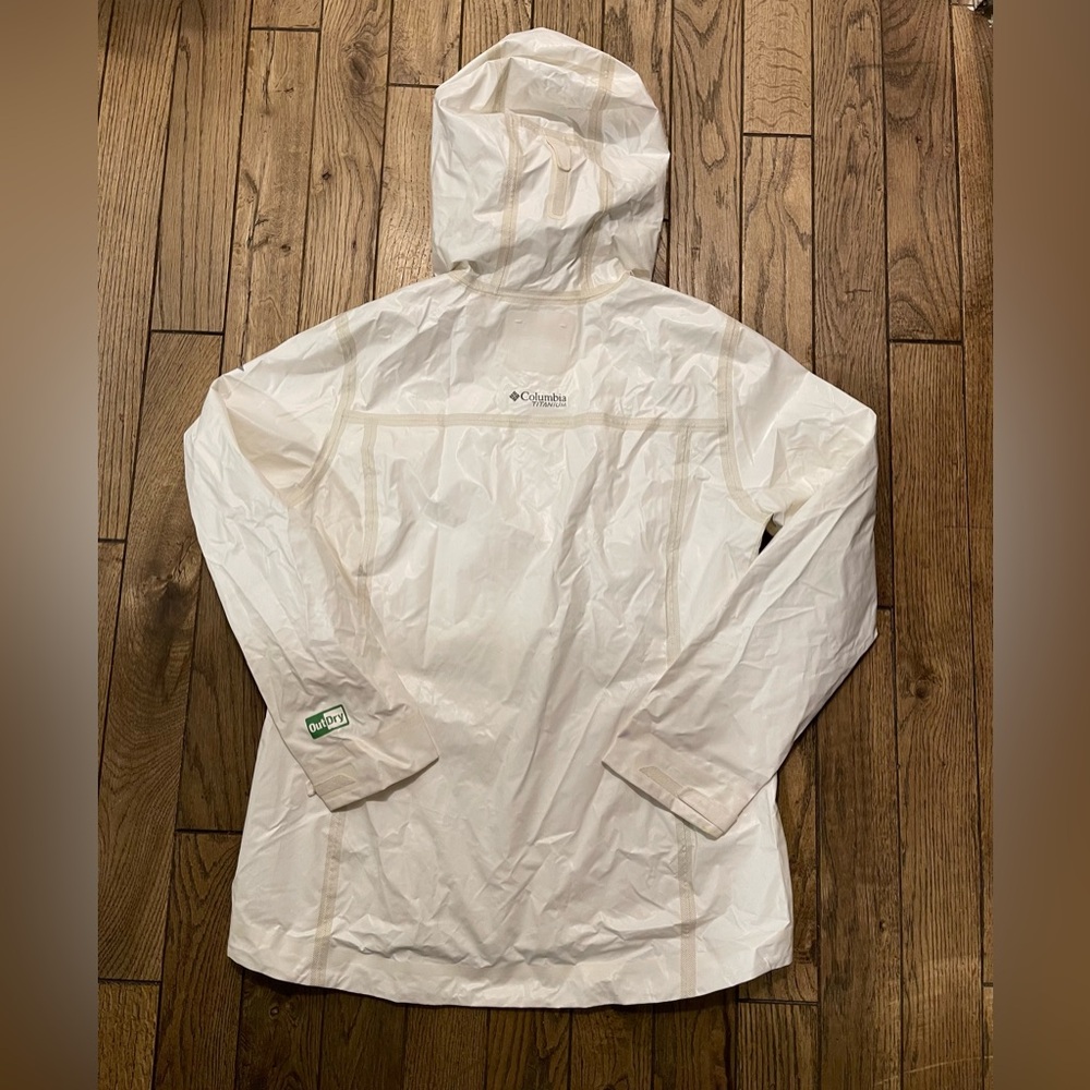 Columbia Titanium OutDry Extreme Shell Jacket L | White Rain Hiking Ski - Picture 5 of 5